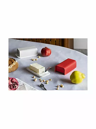 ALESSI | Butterdose Mattina 9,5cm Warmgrau | 